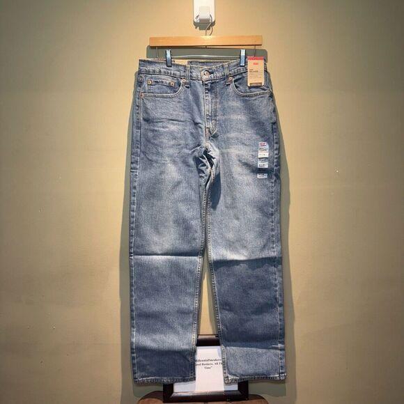 Levi’s 550 Relaxed Stretch Blue Denim Jeans Men Size 32 X 32 - Picture 1 of 3
